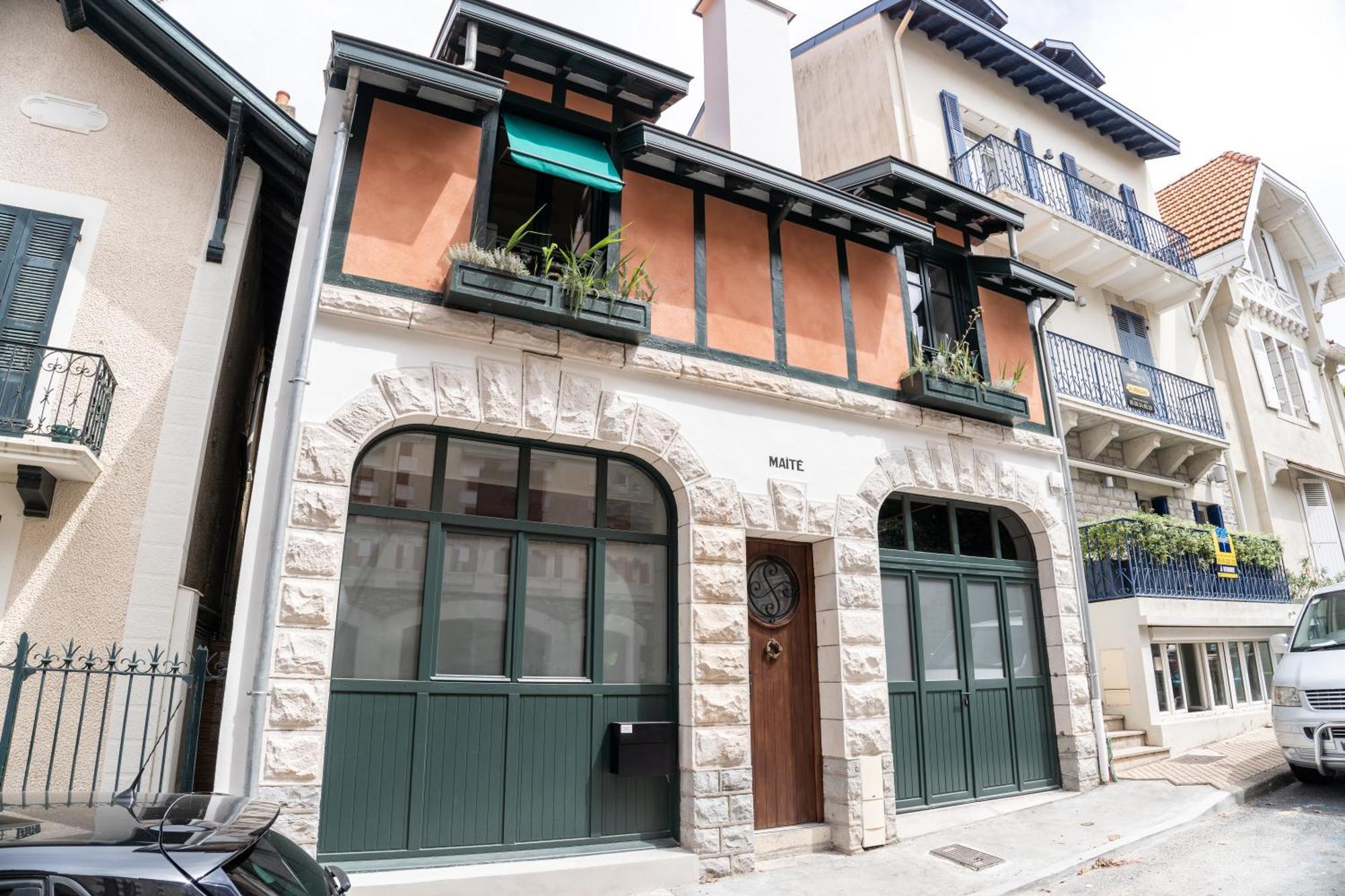 Maison Maite, Au Coeur De Biarritz Bagian luar foto